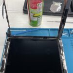 札幌市白石区南郷からご来店!iPad(第5世代)のガラス交換で機種変更よりも安く修理！